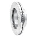R1 12-25 Ford F-350 Super Duty Front Drill & Slot Silver Rotors