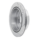 R1 04-11 Ford F-150 RWD Rear Left Drilled & Slotted Silver Brake Rotor
