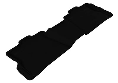 3D MAXpider 2006-2010 Ford Explorer Kagu 1st & 2nd & 3rd Row Floormats - Black
