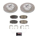 Power Stop 18-22 Hyundai Kona Front and Rear Semi-Coated Rotor Kit