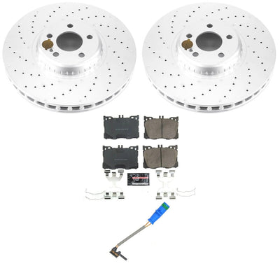 Power Stop 22-23 Mercedes-Benz E53 AMG Front and Rear Z23 Coated Brake Kit