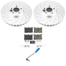 Power Stop 22-23 Mercedes-Benz E53 AMG Front and Rear Z23 Coated Brake Kit