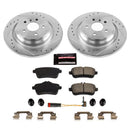 Power Stop 2018 Mercedes-Benz GLE350 Front & Rear Z23 Evolution Sport Brake Kit