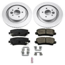 Power Stop 15-19 Ford Mustang Front & Rear Z17 Evolution Geomet Coated Brake Kit