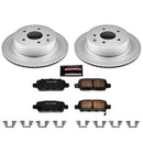 Power Stop 03-05 Infiniti G35 Front & Rear Z17 Evolution Geomet Coated Brake Kit