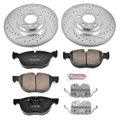 Power Stop 11-15 BMW X5 Front & Rear Z23 Evolution Sport Brake Kit