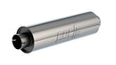 Borla Universal Muffler 6.75 X 24.00in LG. X 3.53 I.D. w/Nipples Notched, OAL 29.00in