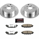 Power Stop 16-17 Subaru Crosstrek Front & Rear Z26 Street Warrior Brake Kit