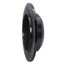 R1 18-25 Jeep Wrangler Rear Left Drilled & Slotted Black Brake Rotor