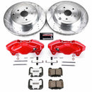Power Stop 08-14 Subaru Impreza Front & Rear Z26 Street Warrior Brake Kit w/Calipers