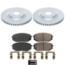 Power Stop 22-23 Hyundai Sonata Front and Rear Z17 Coated Brake Kit