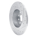 R1 19-25 Volkswagen Jetta Front & Rear Drilled & Slotted Silver Brake Rotor Set