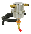 Moroso 10-15 Chevrolet Camaro SS Air/Oil Separator Catch Can - Billet Aluminum