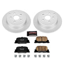 Power Stop 05-10 Scion tC Front & Rear Z17 Evolution Geomet Coated Brake Kit