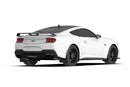 Rally Armor 2024+ Ford Mustang Black UR Mud Flap w/ Red Logo