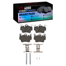 DFC 05-23 Porsche Boxster Rear/Front 4000 HybriDynamic Brake Pads and Hardware Kit