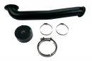Wehrli GMC/Chevrolet LLY/LBZ/LMM Duramax 6.6L w S400 Single Turbo 3in Down Pipe - Black