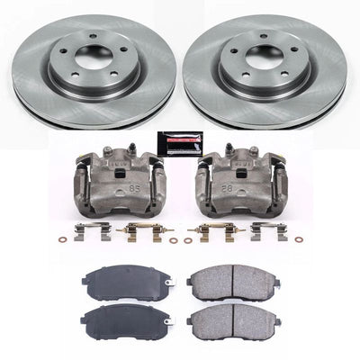 Power Stop 11-17 Nissan Juke Front & Rear Autospecialty Brake Kit w/Calipers