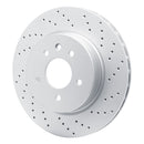 DFC 00-06 Jaguar XKR Rear Drilled GeoSPEC Coated Rotor