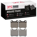 DFC 97-08 Cadillac Catera Rear 5000 Advanced Low Metallic Brake Pads