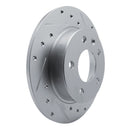 R1 20-25 Buick Encore GX Rear Right Drilled & Slotted Silver Brake Rotor