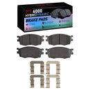 DFC 06-12 Dodge Attitude Front Geospec Rotors w/4000 HybriDynamic Brake Pads w/Hardware