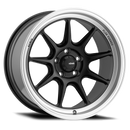 Konig Countergram 18x11B 5x114.3 ET15 Matte Black / Matte Machined Lip