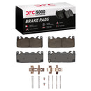 DFC 24-25 Ford Mustang Front 5000 Advanced Ceramic Brake Pads and Hardware Kit