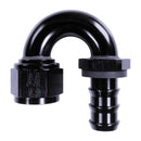 Russell 12AN Twist-Lok 180 Degree Hose End - Black