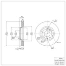 DFC GeoSPEC Coated Rotors - Plain