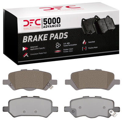 DFC 09-15 Toyota Venza Rear 5000 Advanced Ceramic Brake Pads