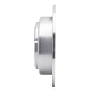 R1 04-06 Kia AMANTI Rear Left Drilled & Slotted Silver Brake Rotor
