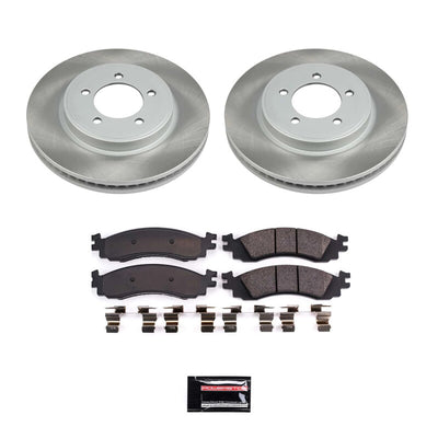 Power Stop 06-10 Ford Explorer Front and Rear Semi-Coated Rotor Kit