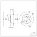 DFC Brake Rotors - Plain