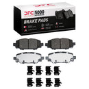 DFC 18-25 Jeep Wrangler Rear 5000 Advanced Ceramic Brake Pads and Hardware Kit