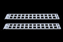 Gen-Y Lightweight 6.5ft Aluminum Loading Ramps 12in x 78in 600lb Capacity Per Ramp - Pair