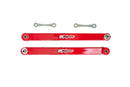 UMI 78-96 GM B-Body Boxed Extended Length Lower Control Arms w/Poly Bushings - Red