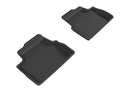 3D MAXpider 2014-2019 Mini Hardtop 4-Door Kagu 1st & 2nd Row Floormats - Black