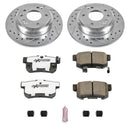 Power Stop 99-01 Acura RL Front & Rear Z26 Street Warrior Brake Kit