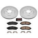 Power Stop 05-12 Nissan Pathfinder Front & Rear Z17 Evolution Geomet Coated Brake Kit