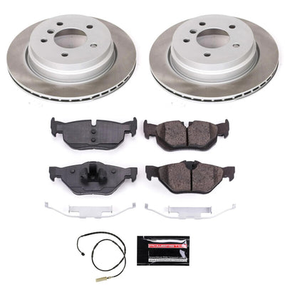 Power Stop 11-13 BMW 328i xDrive Front and Rear Semi-Coated Rotor Kit