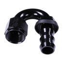 Russell 10AN Twist-Lok 180 Degree Hose End - Black