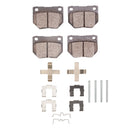 DFC 89-96 Nissan 300ZX Rear Active Performance Pads and Hardware Kit