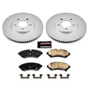 Power Stop 98-02 Cadillac Seville Front & Rear Z17 Evolution Geomet Coated Brake Kit