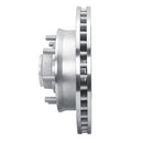 R1 1988-1996 Chevrolet C2500 Front Left Drilled & Slotted Silver Brake Rotor