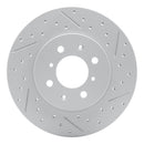 R1 11-19 Ford Fiesta (USA/Canada) Front Right Drilled & Slotted Geo-Carbon Rotor