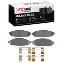 DFC 03-11 Ford Ranger (USA/Canada) Rear 5000 Advanced Ceramic Brake Pads and Hardware Kit