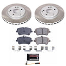 Power Stop 02-05 Mercedes-Benz C230 Front and Rear Semi-Coated Rotor Kit
