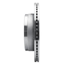 R1 12-14 Ford F-150 4WD Rear Left Drilled & Slotted Silver Brake Rotor