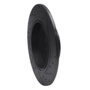 R1 09-14 Acura TL Rear Left Drilled & Slotted Black Brake Rotor